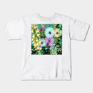 Candy Floral Forest Meadow Kids T-Shirt